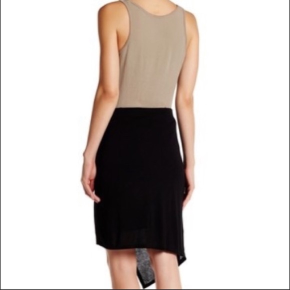 Michael Stars asymmetrical draped wrap skirt Small - Picture 2 of 6